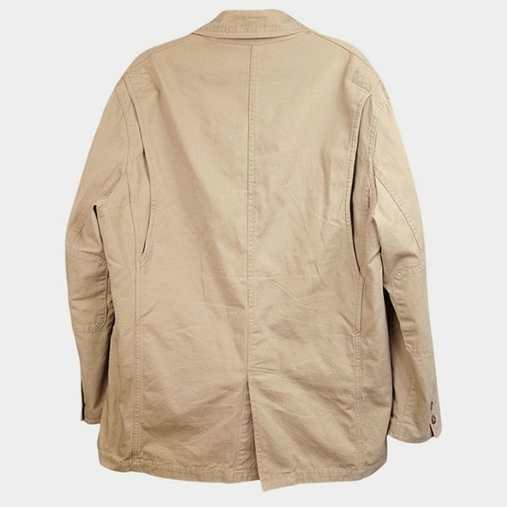 Duluth Trading Co Men's Firehose Lightweight Khaki Presentation Jacket Size L - Picture 5 of 15